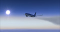 N789TA cruising along at sunrise N789TA cruising along at sunrise